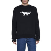 MAISON KITSUN SWEATSHIRTBlack Sweatshirt